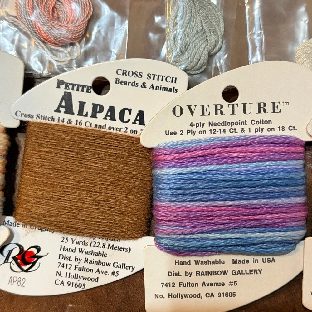 150- Assorted Embroidery Floss and Yarn Collection - Picture 8 of 15